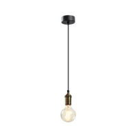 koperen minimalistische hanglamp