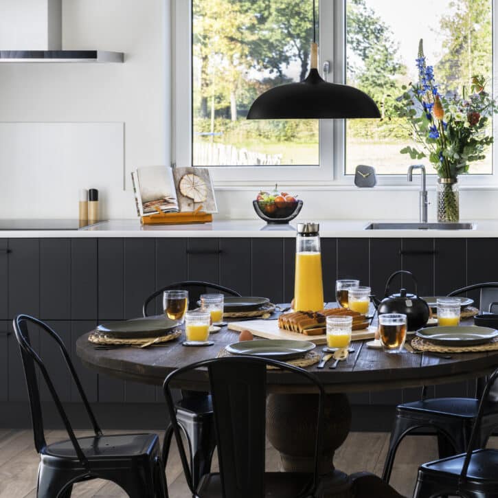 schenkglas voor op tafel