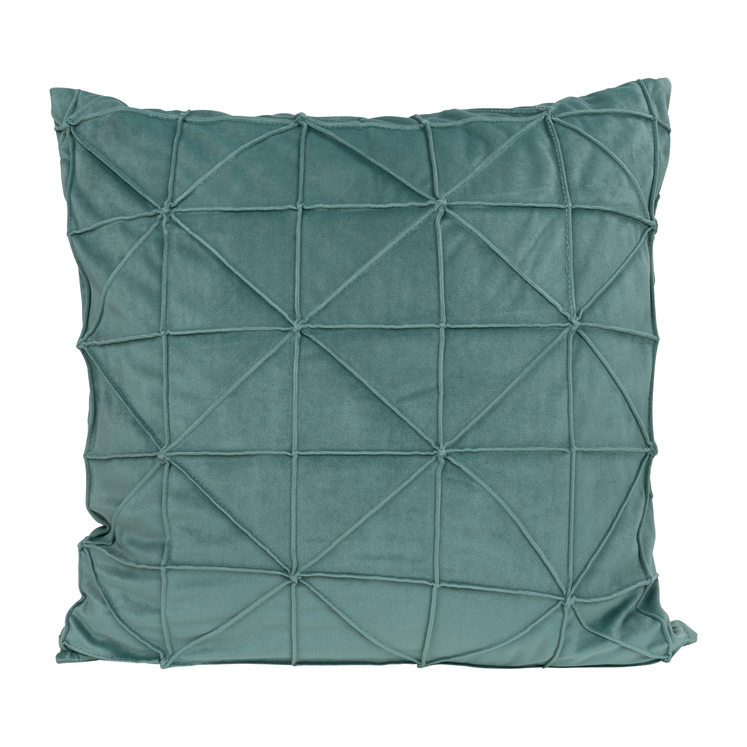 Groen kussenhoes fluweel