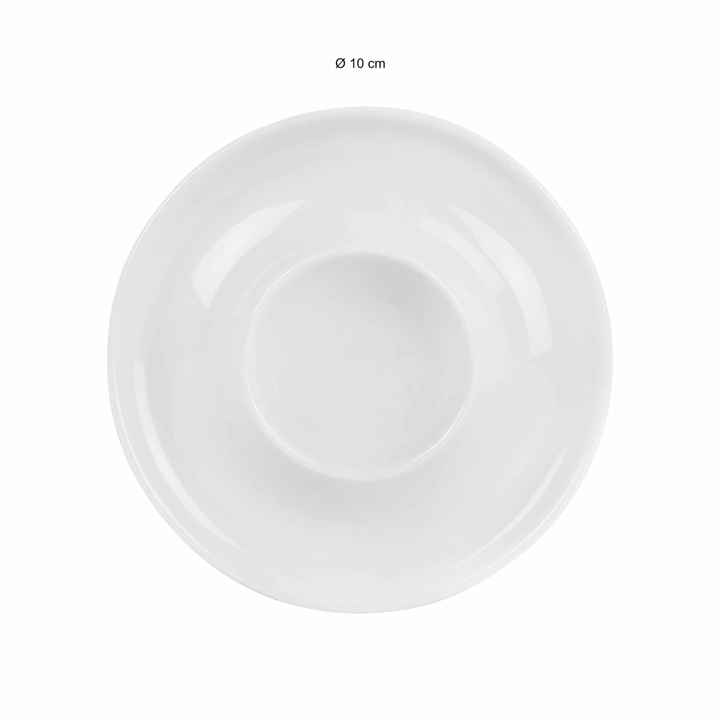 Witte eierdop