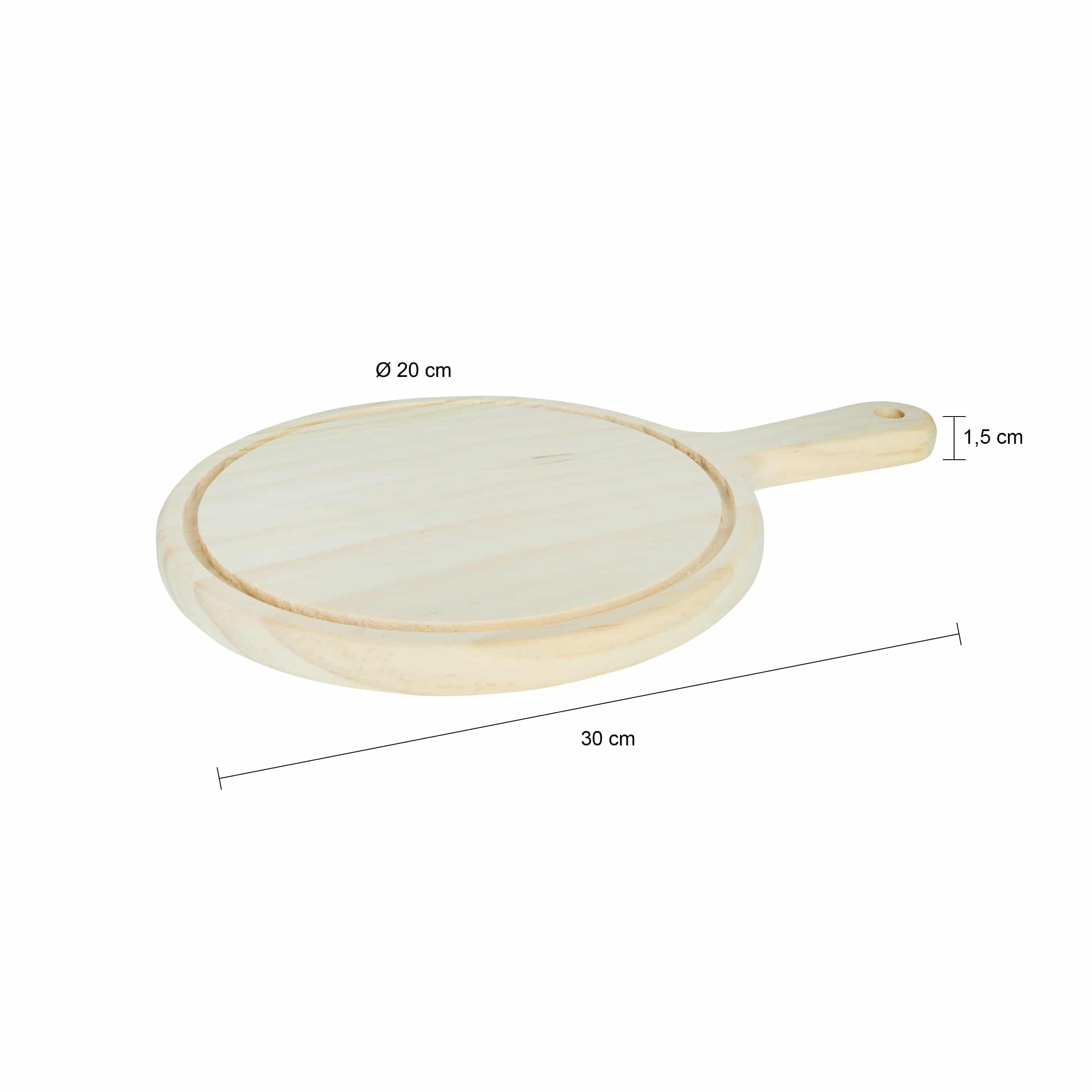 Krumble houten tapasplank S
