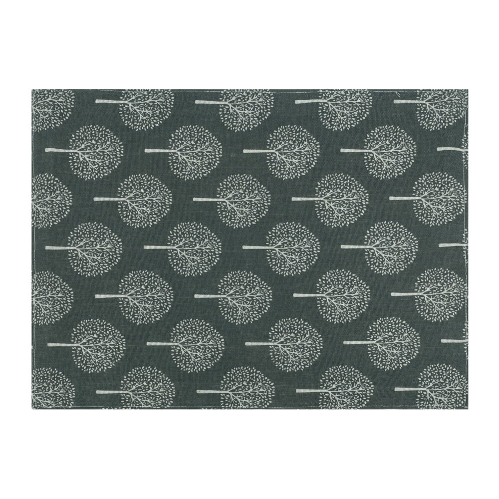 Katoenen placemat met boom patroon
