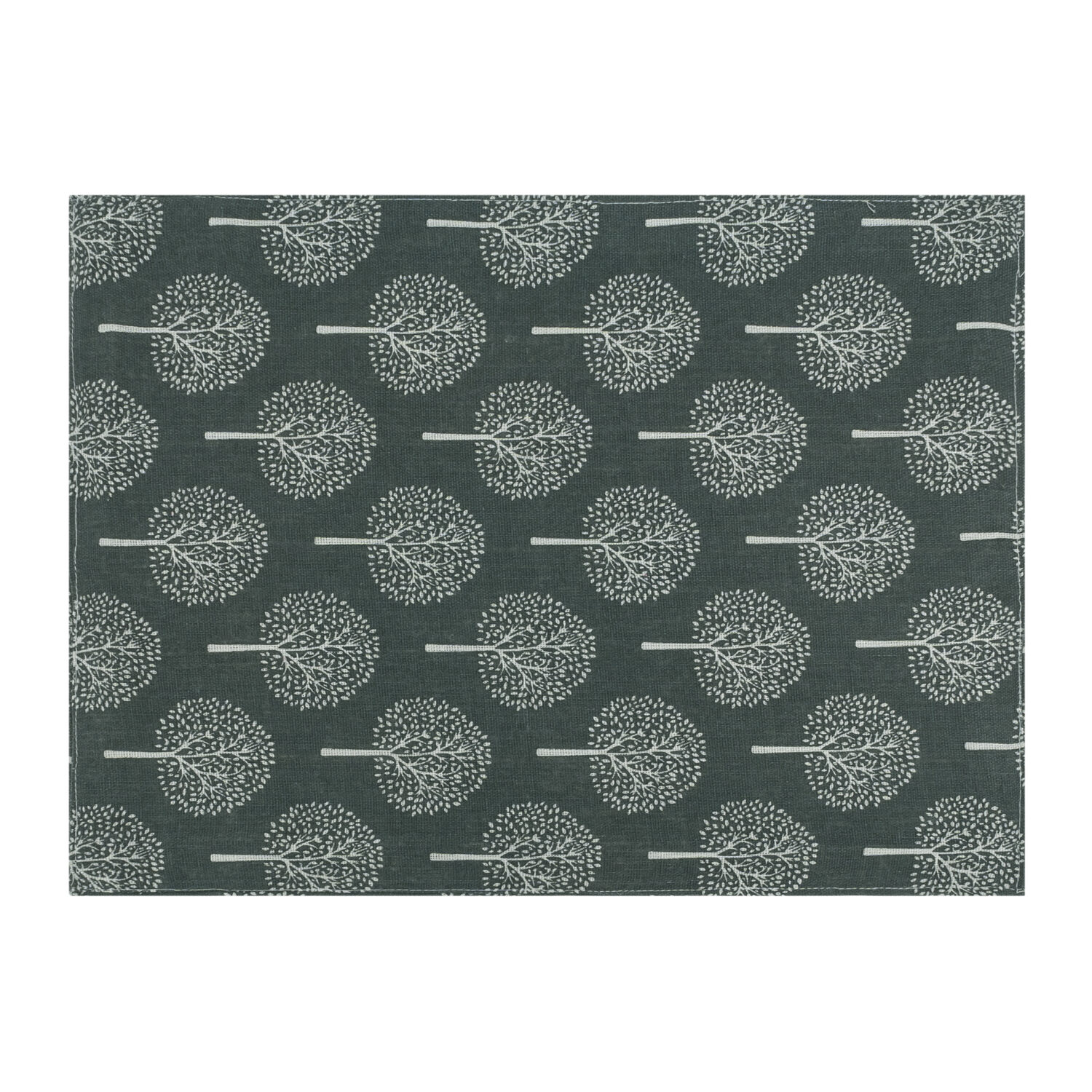 Katoenen placemat met boom patroon