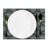 Katoenen placemat met boom patroon
