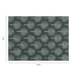 Katoenen placemat met boom patroon