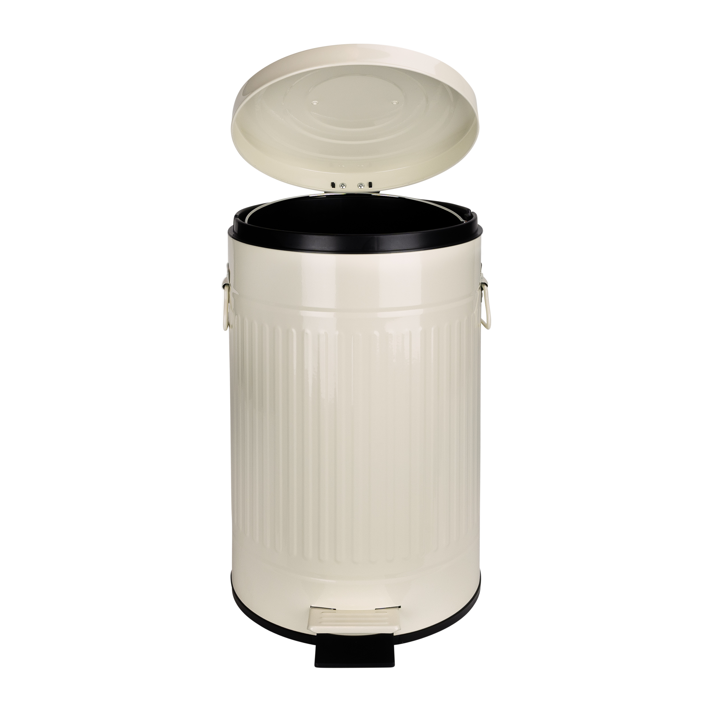 Beige afvalbak