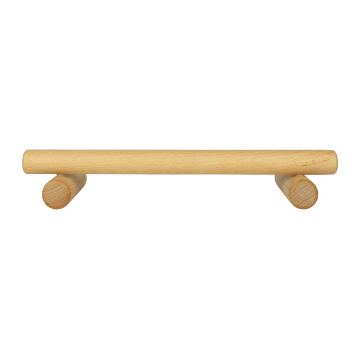 Houten kledingrek voor wand