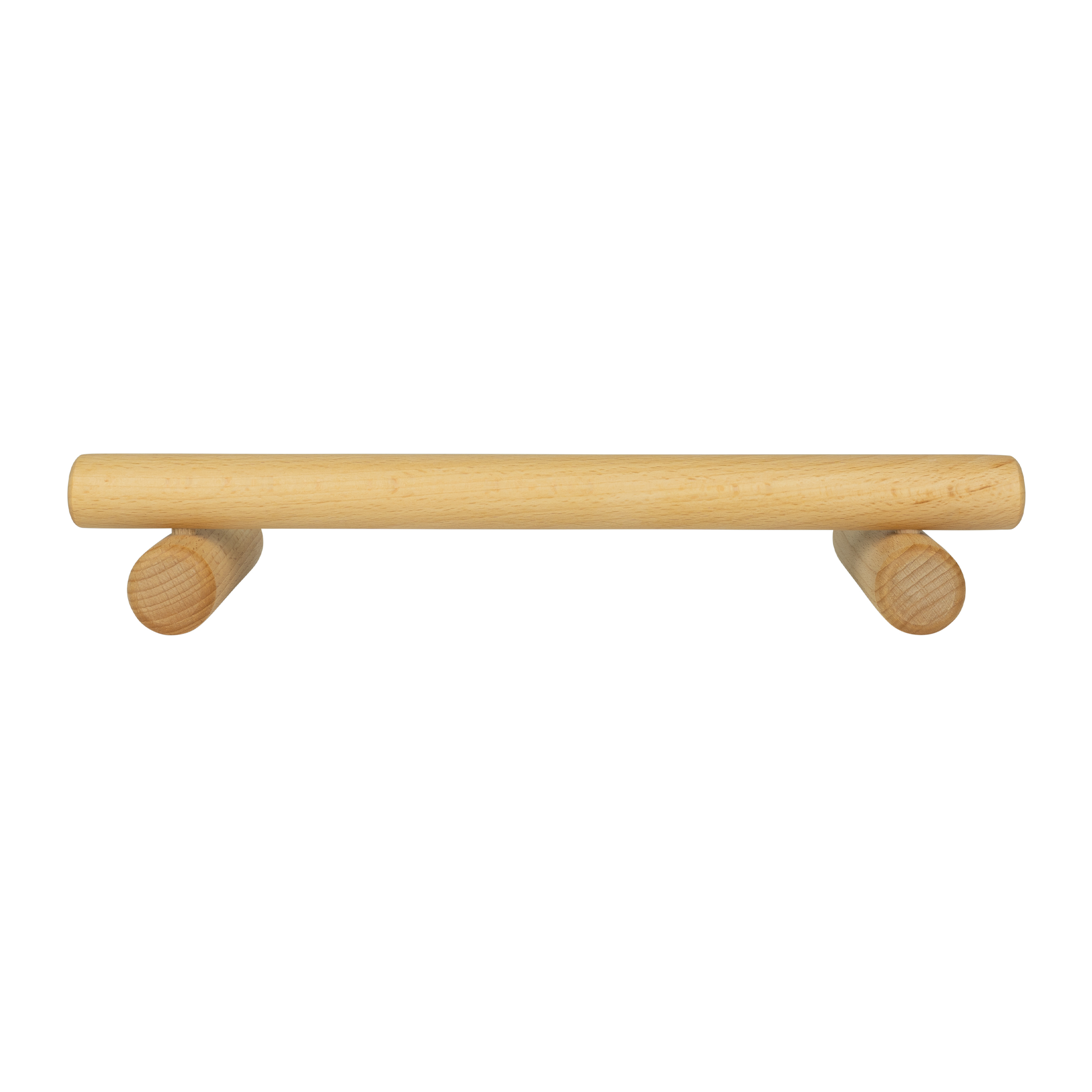 Houten kledingrek voor wand