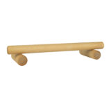 Houten kledingrek voor wand