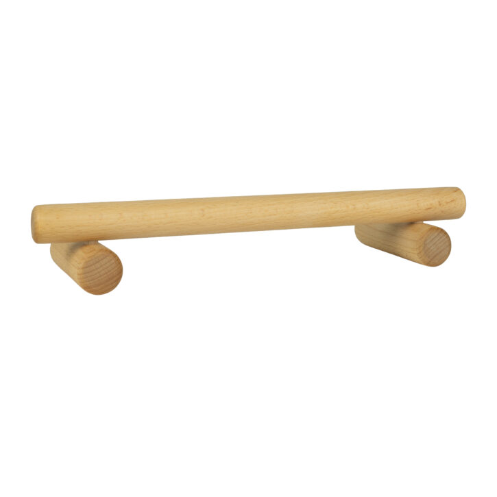 Houten kledingrek voor wand