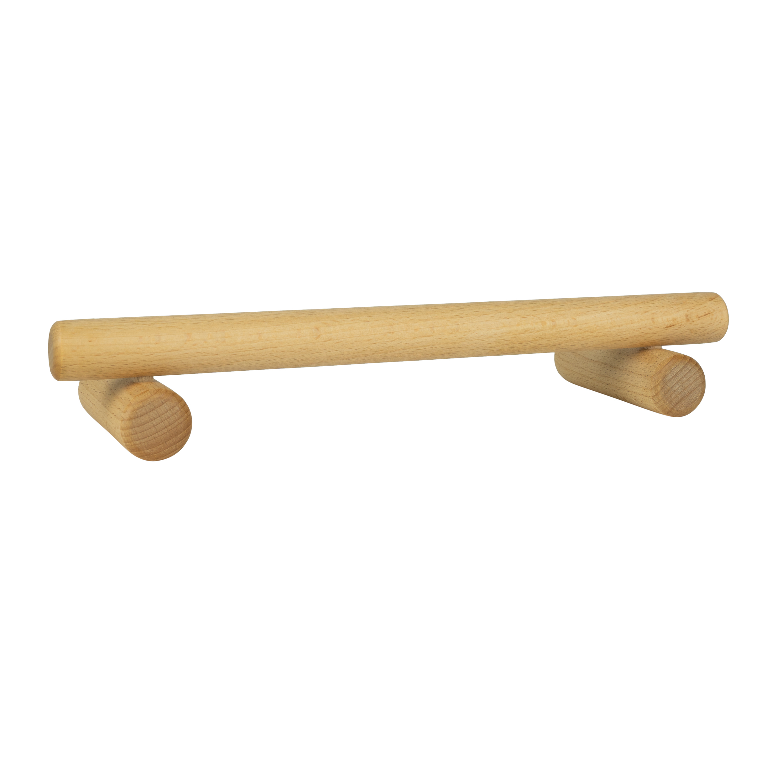 Houten kledingrek voor wand