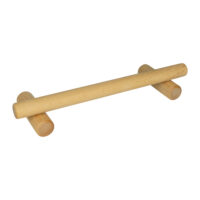 Houten kledingrek voor wand