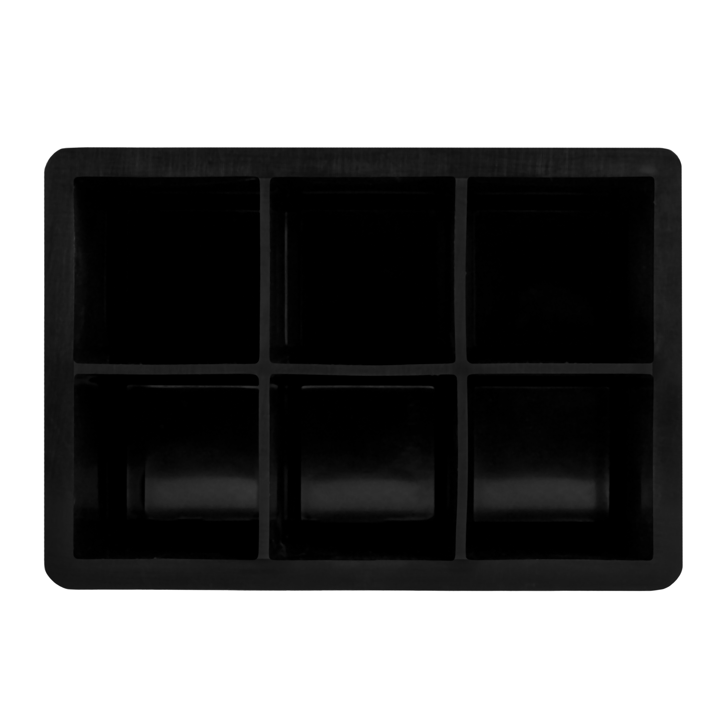 Zwart siliconen vorm