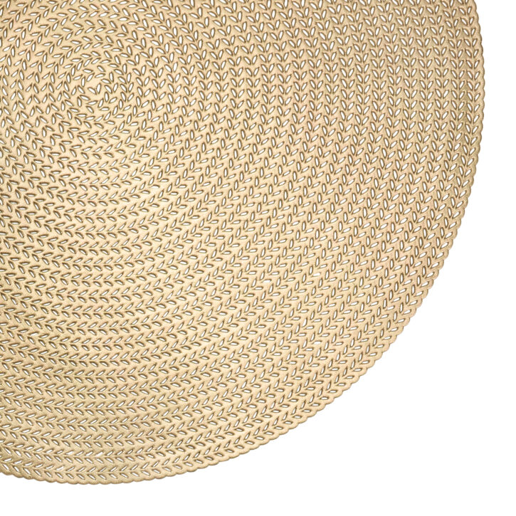 Gouden placemat van PVC