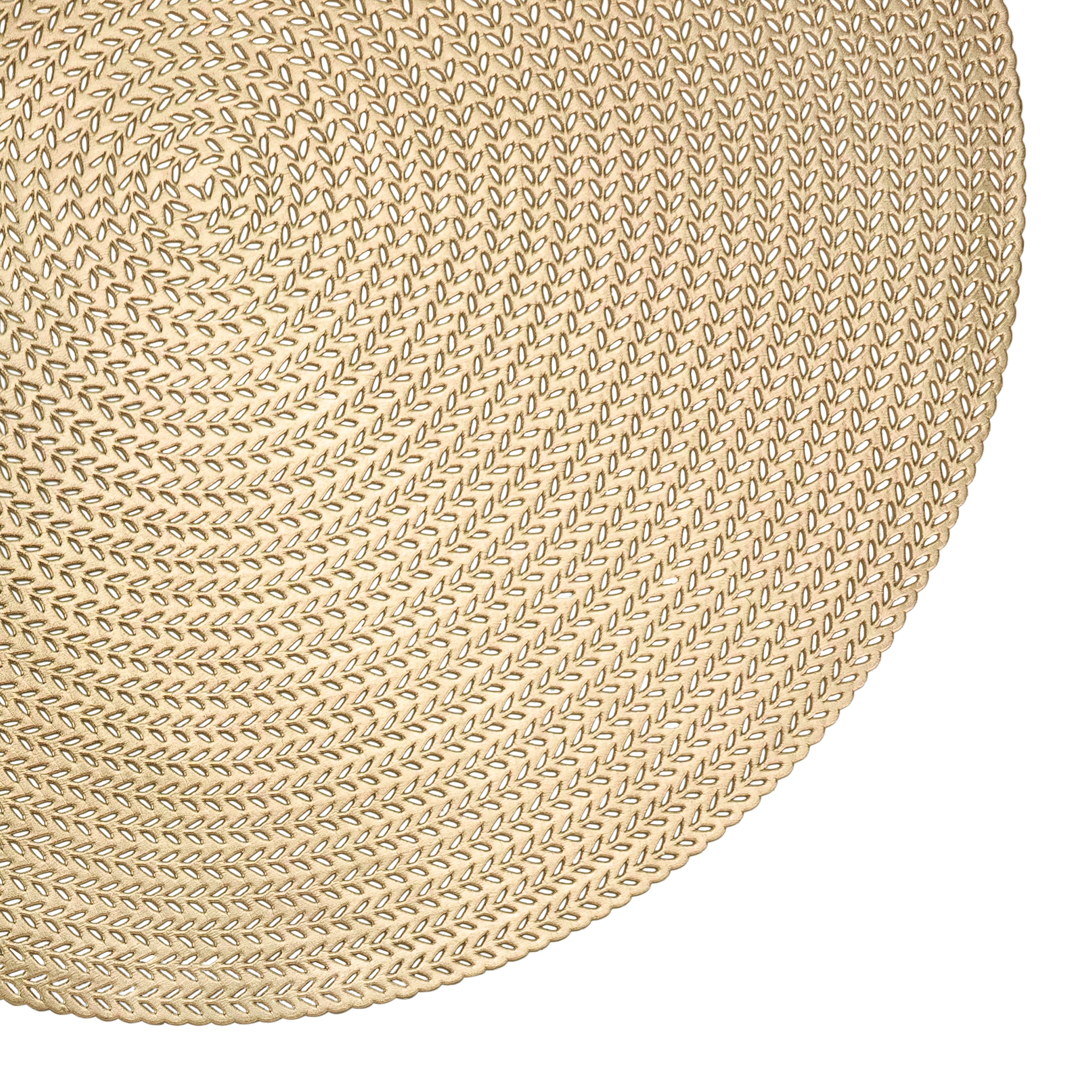 Gouden placemat van PVC