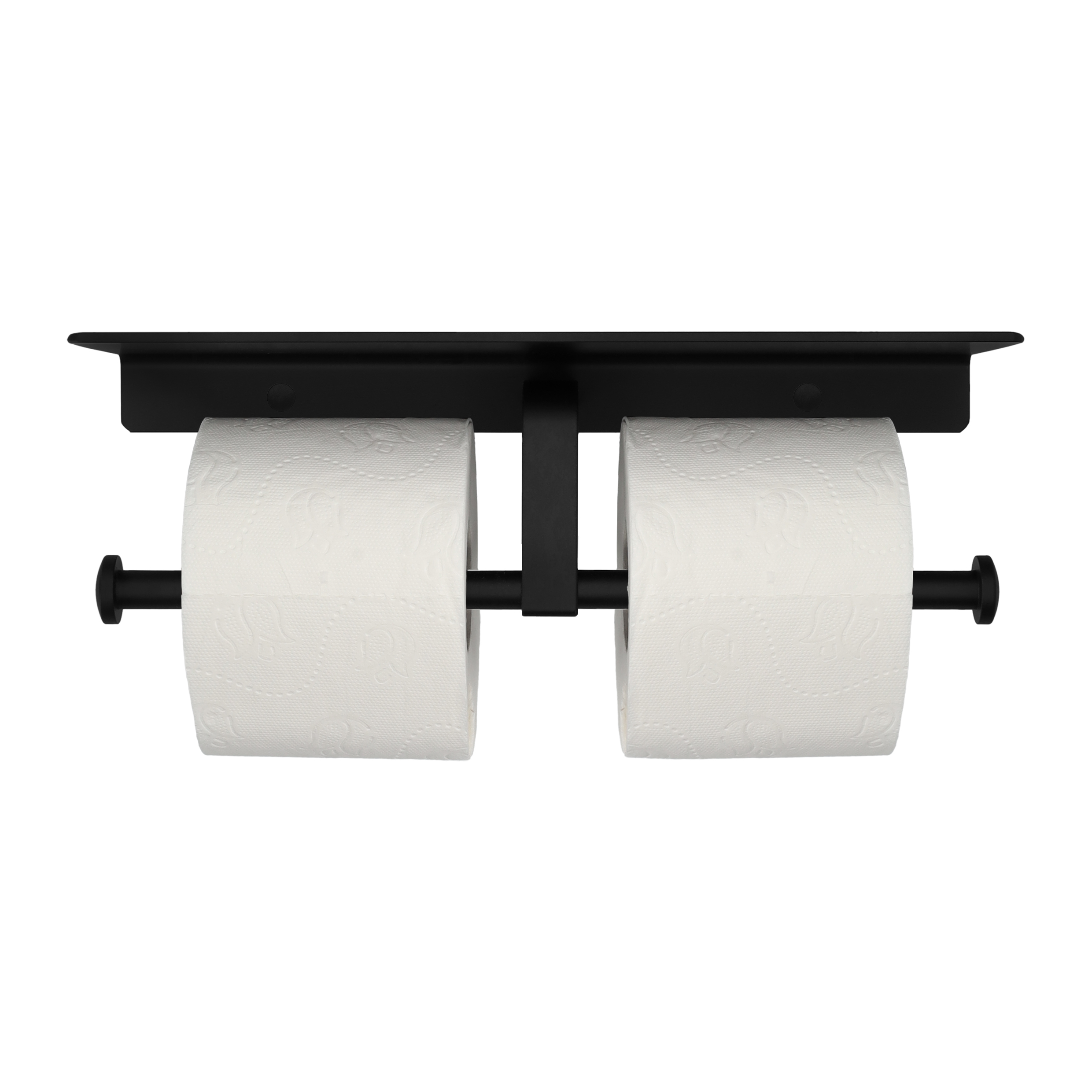 Dubbele toiletrolhouder