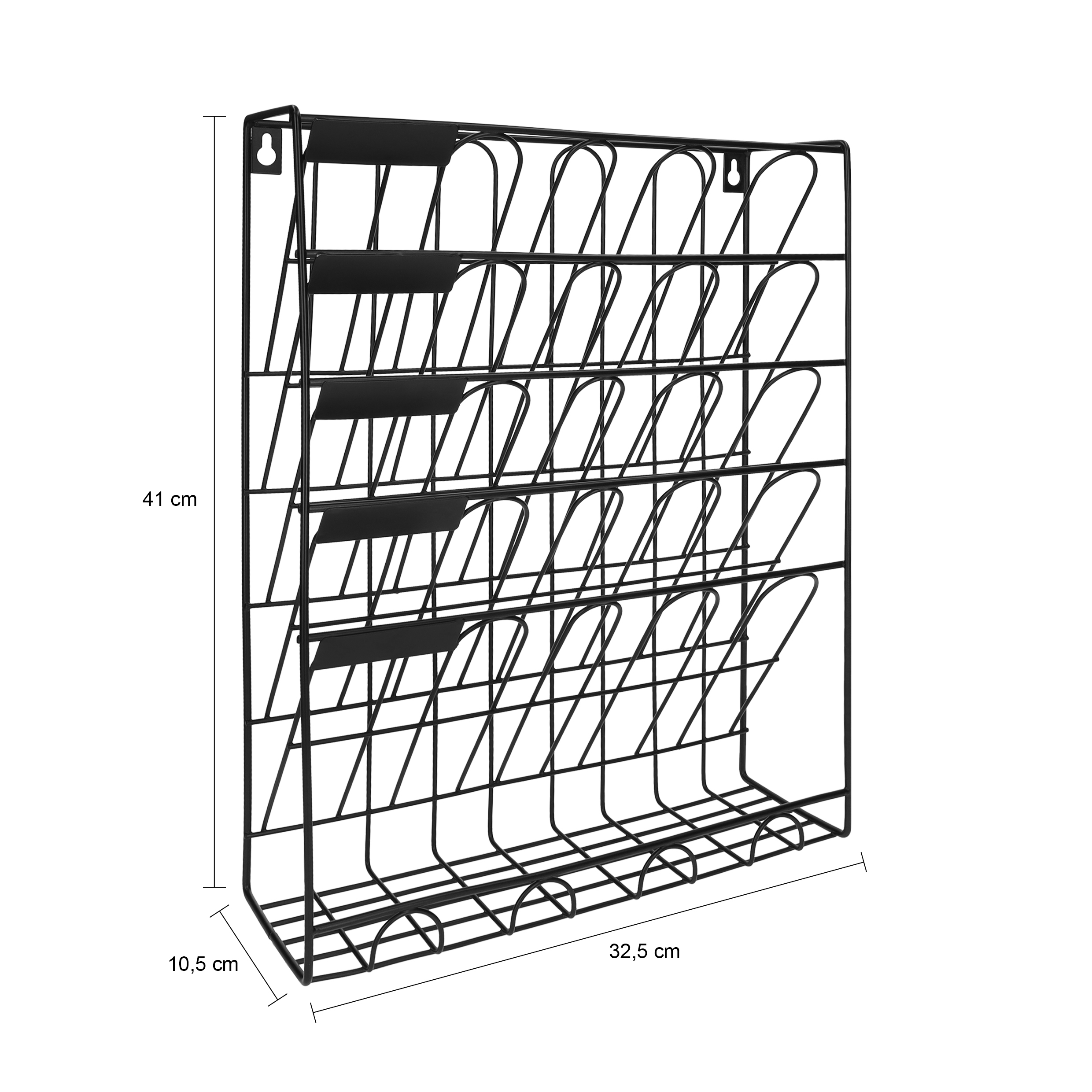 afmetingen tijdschriftenhouder