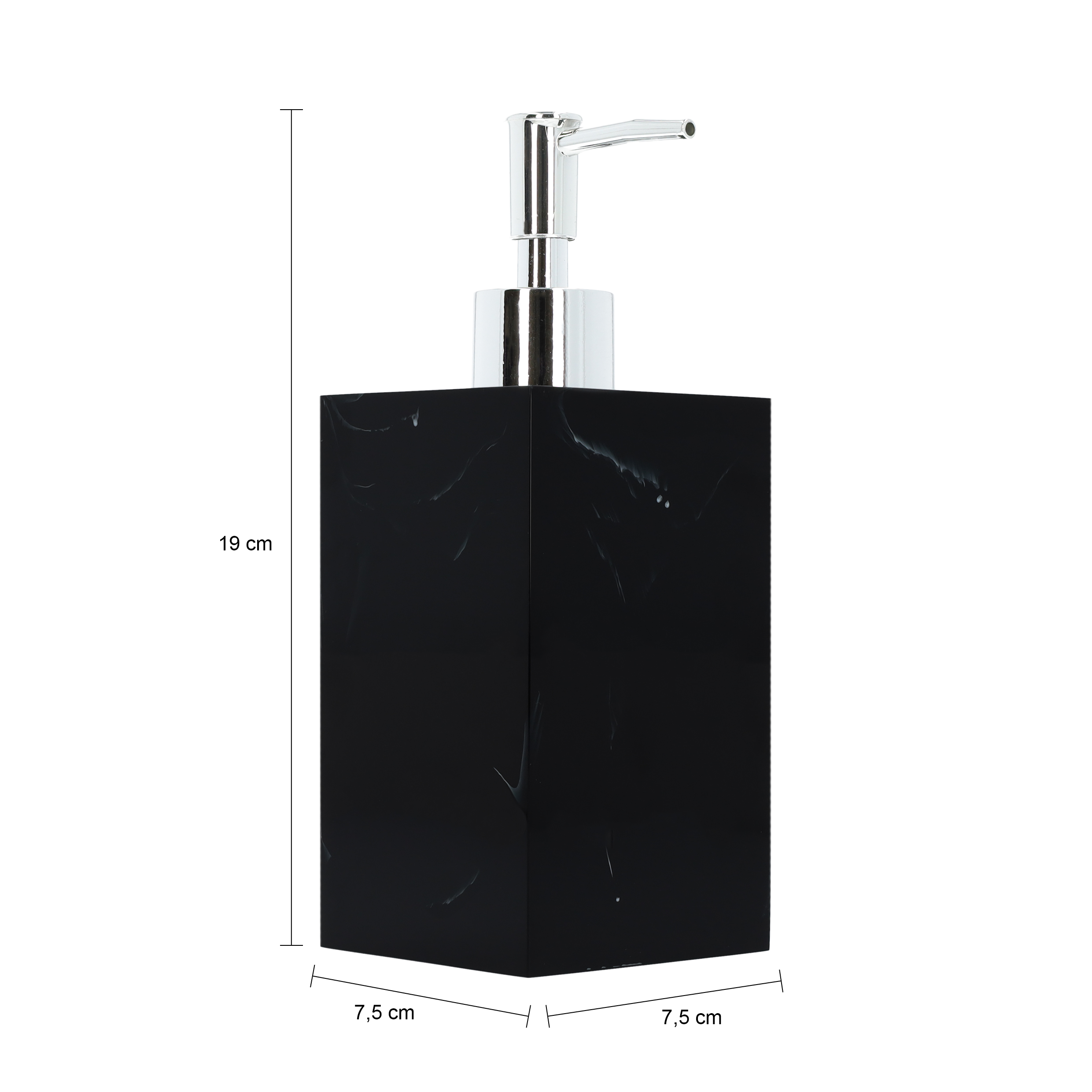 Zeepdispenser afmetingen