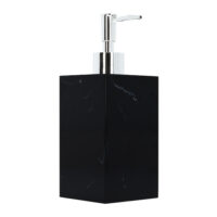 Zeepdispenser marmerlook Zwart