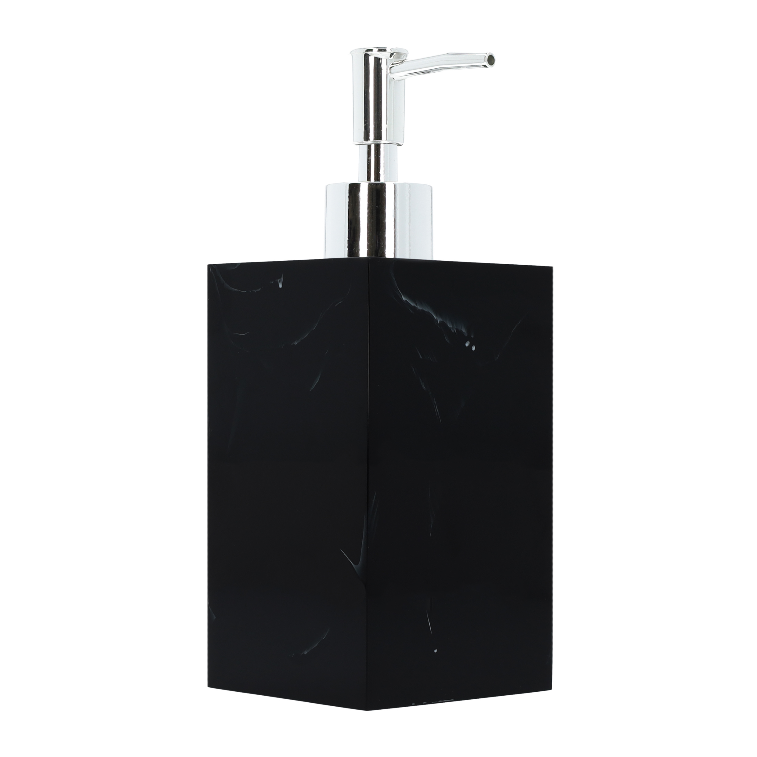 Zeepdispenser marmerlook Zwart