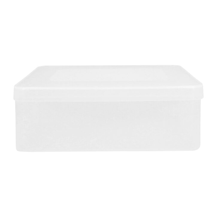 Opbergbox transparant met afneembare deksel