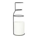 Vaas met frame zwart