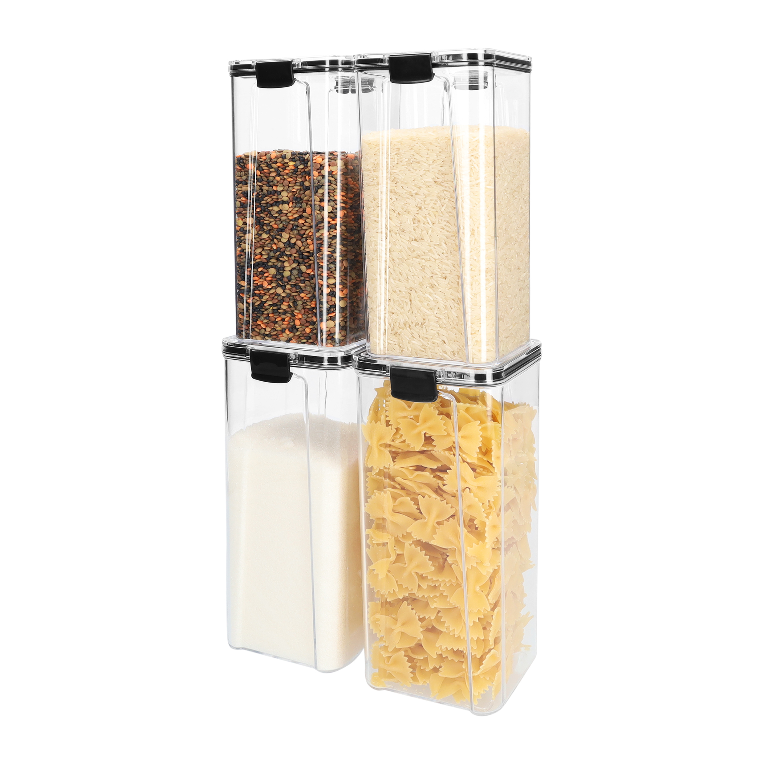 voorraadpotten set van 4 1800 ml
