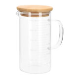 maatbeker met houten deksel 500 ml