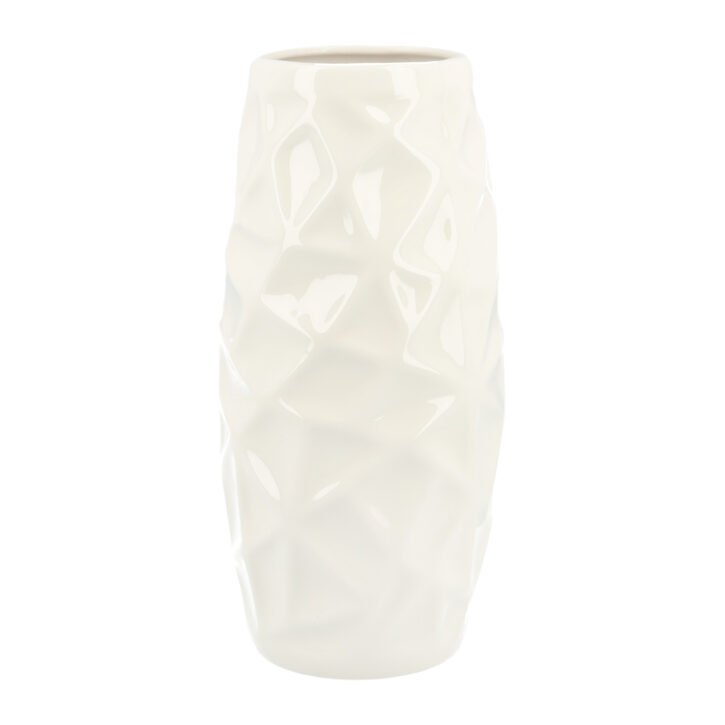 Hexagon patroon vaas