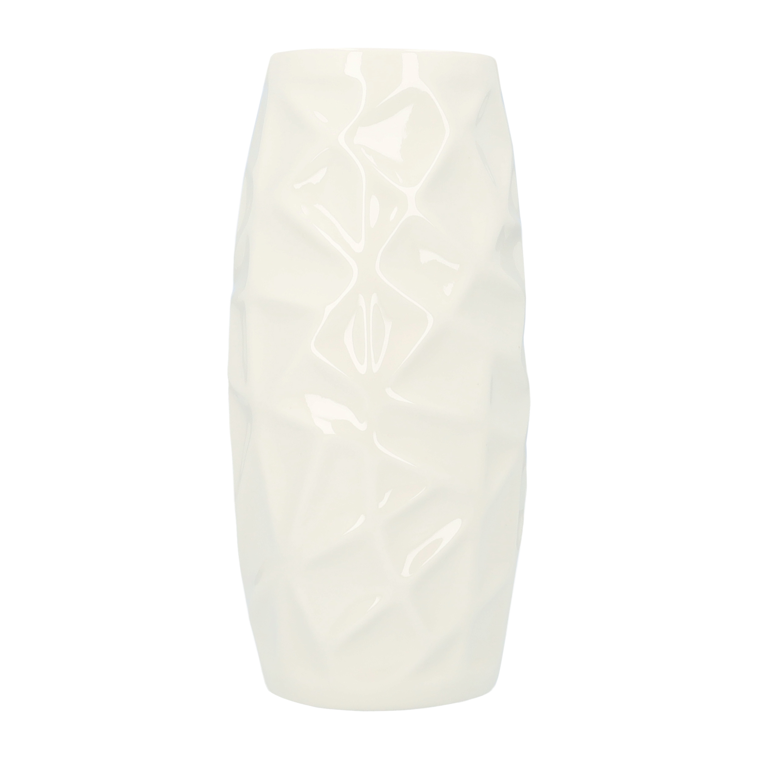 Witte kleine vazen