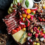 tapasplank met lekker eten