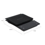 afmetingen keukenweegschaal tot 3000 gram