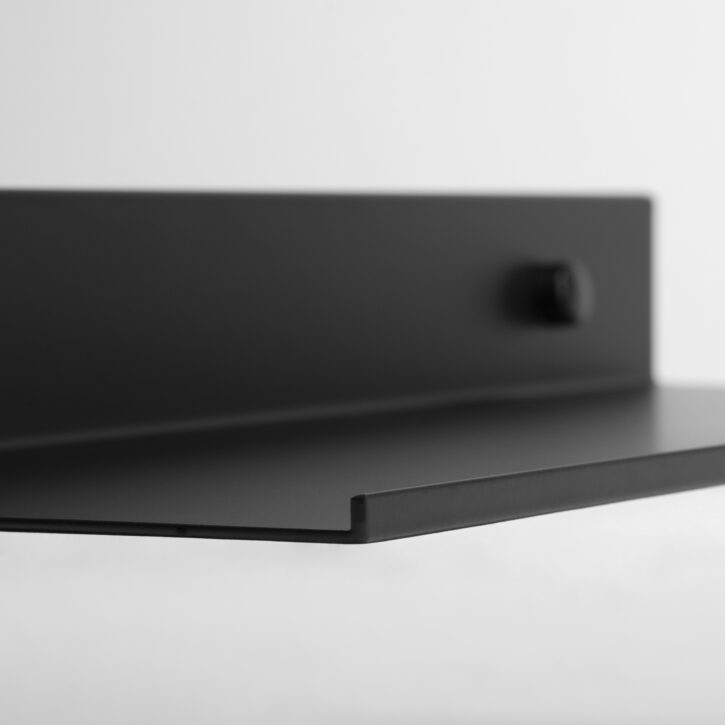 plank metaal wand