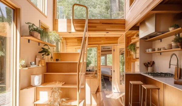 tiny house woonruimte organiseren