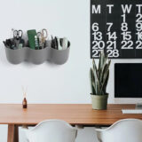 bloempotten wand
