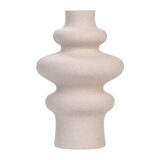 scandinavische vaas japandi wabi sabi beige