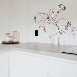 witte vaas japandi