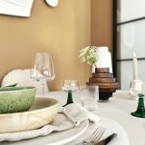 vaas bruin glas