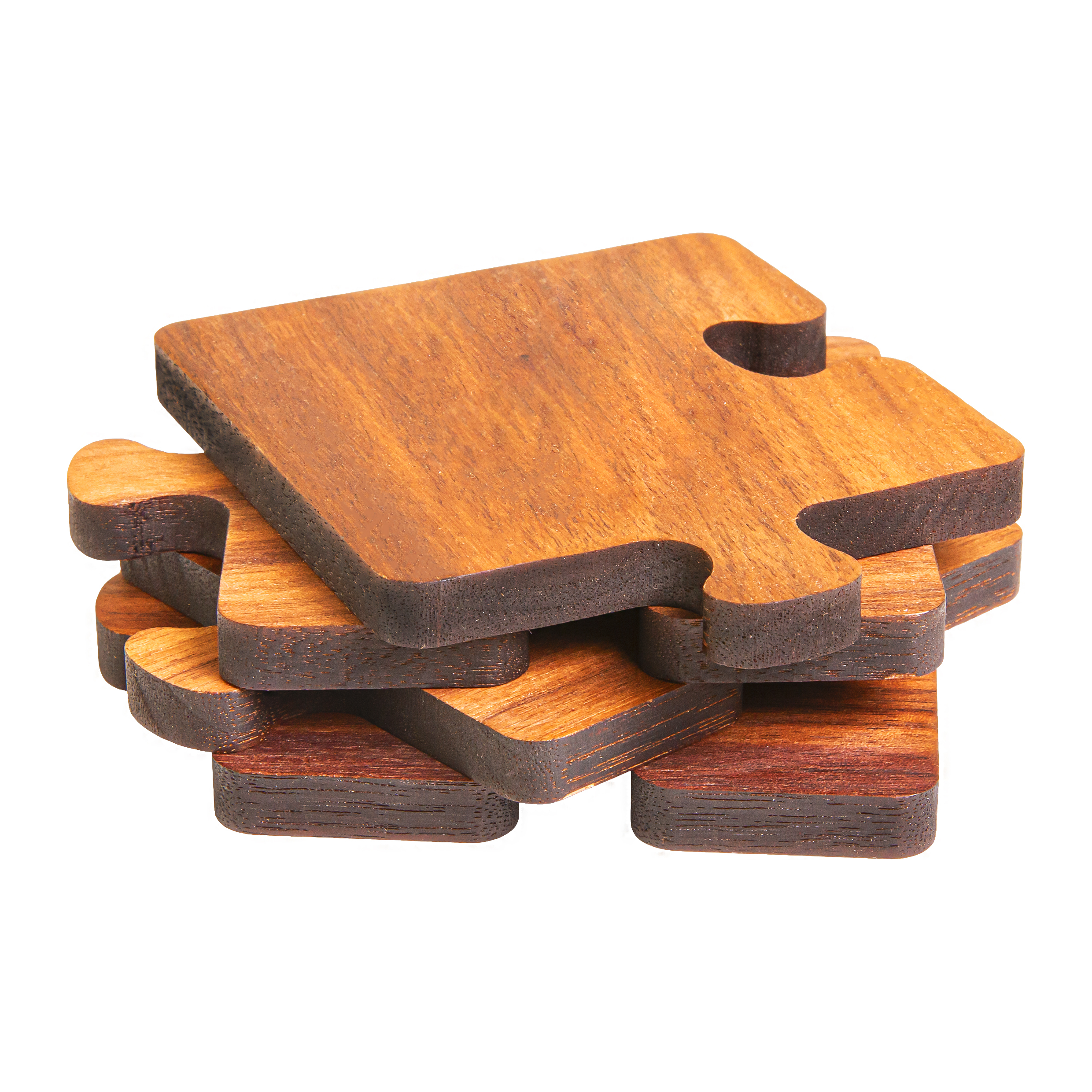 Glasonderzetters - Panonderzetter - Puzzel - Set van 4