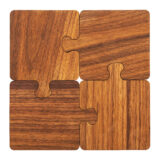 Glasonderzetters - Panonderzetter - Puzzel - Set van 4
