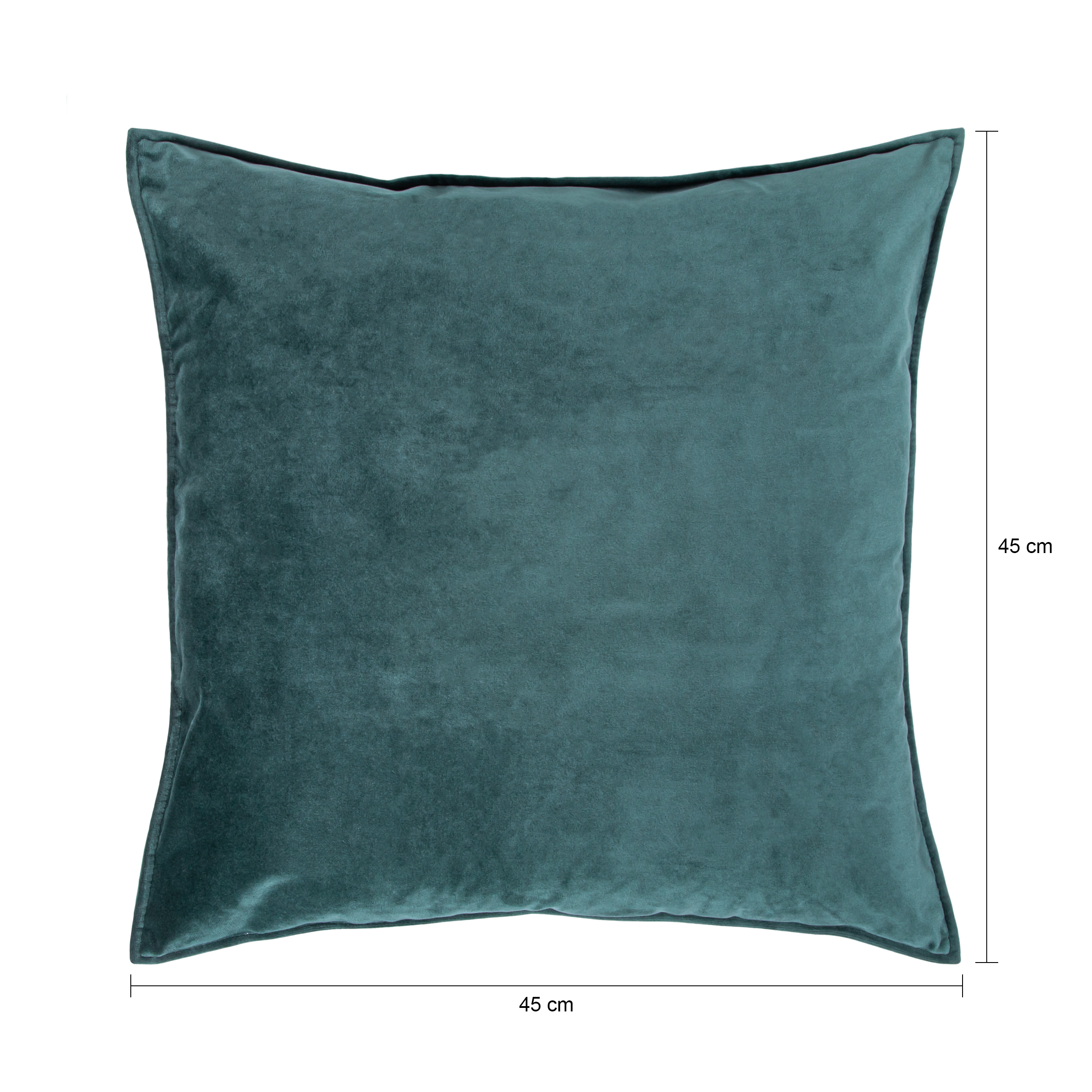 Kussenhoes - 45 x 45cm - Donkergroen