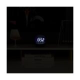 Digital Centre of the Earth Alarm Clock | Black with Black LCD Display - Style shot 2