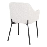 eetkamerstoelen, witte eetkamerstoel, eetkamerstoel, set van twee eetkamerstoelen, eetkamerstoel met armleuning, eetstoel, stoel,