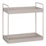 kruidenrek, Kruidenrek 2 laags, kruidenrekje, kruiden rek, zandkleurig, staal,