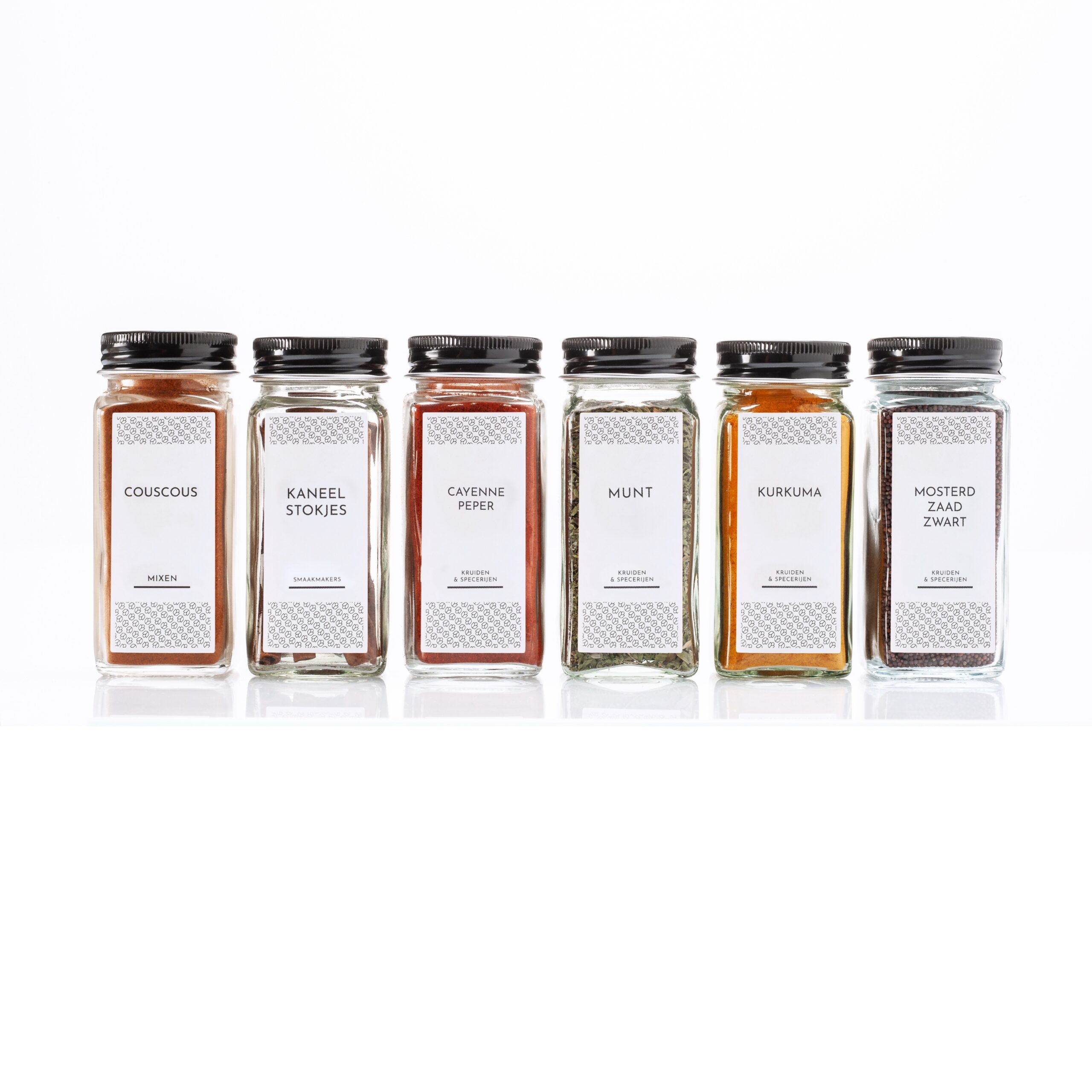 Kruidenpotjes set 24 stuks afbeelding 3