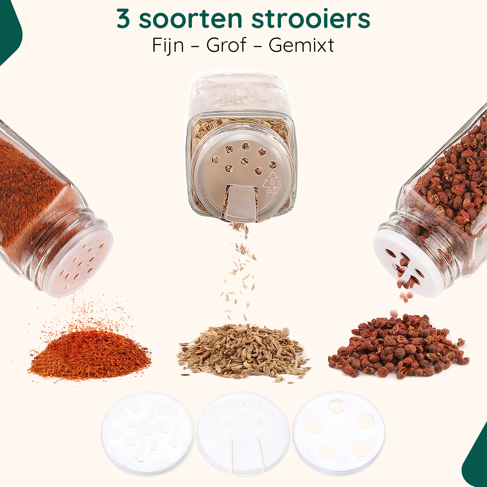 Kruidenpotjes set 24 stuks afbeelding 5