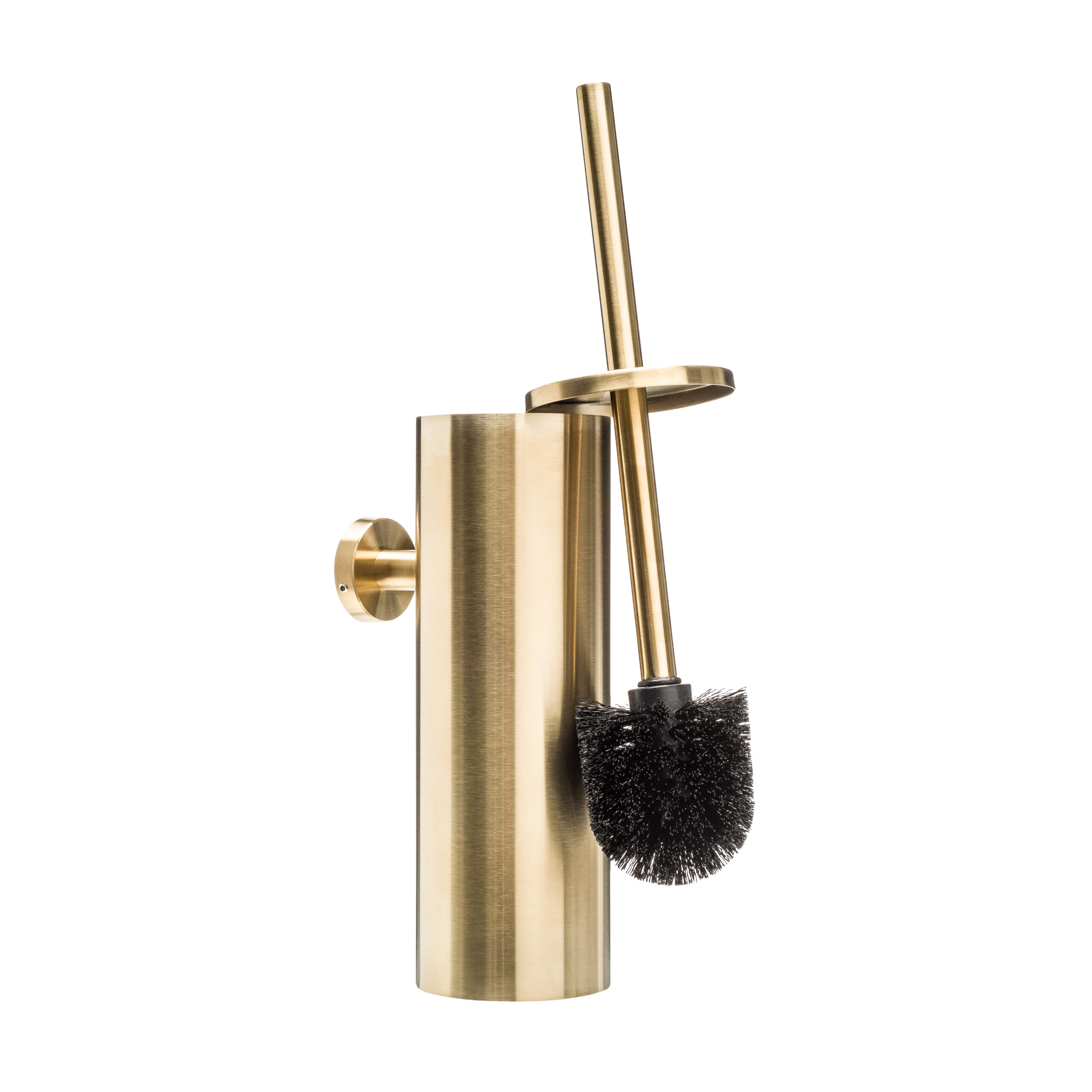 Gouden toiletborstelhouder afbeelding 1