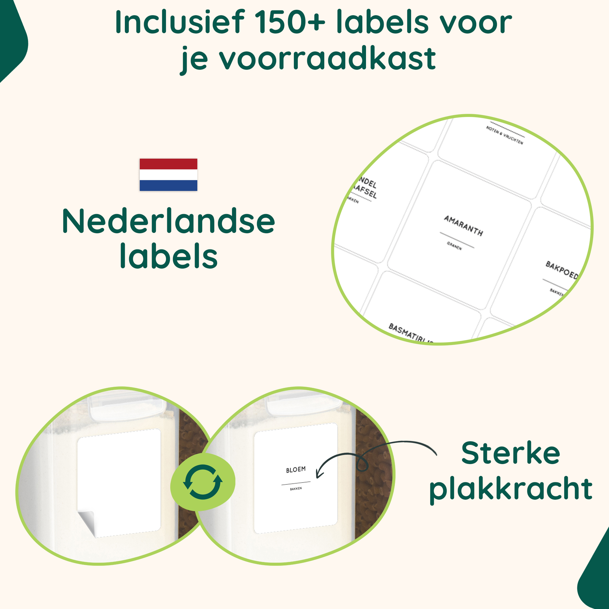 XIVADA voorraadbussen set 4L afbeelding 5
