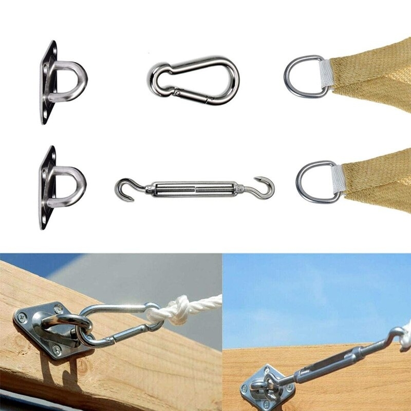 Schaduwdoek bevestigingsset afbeelding 7