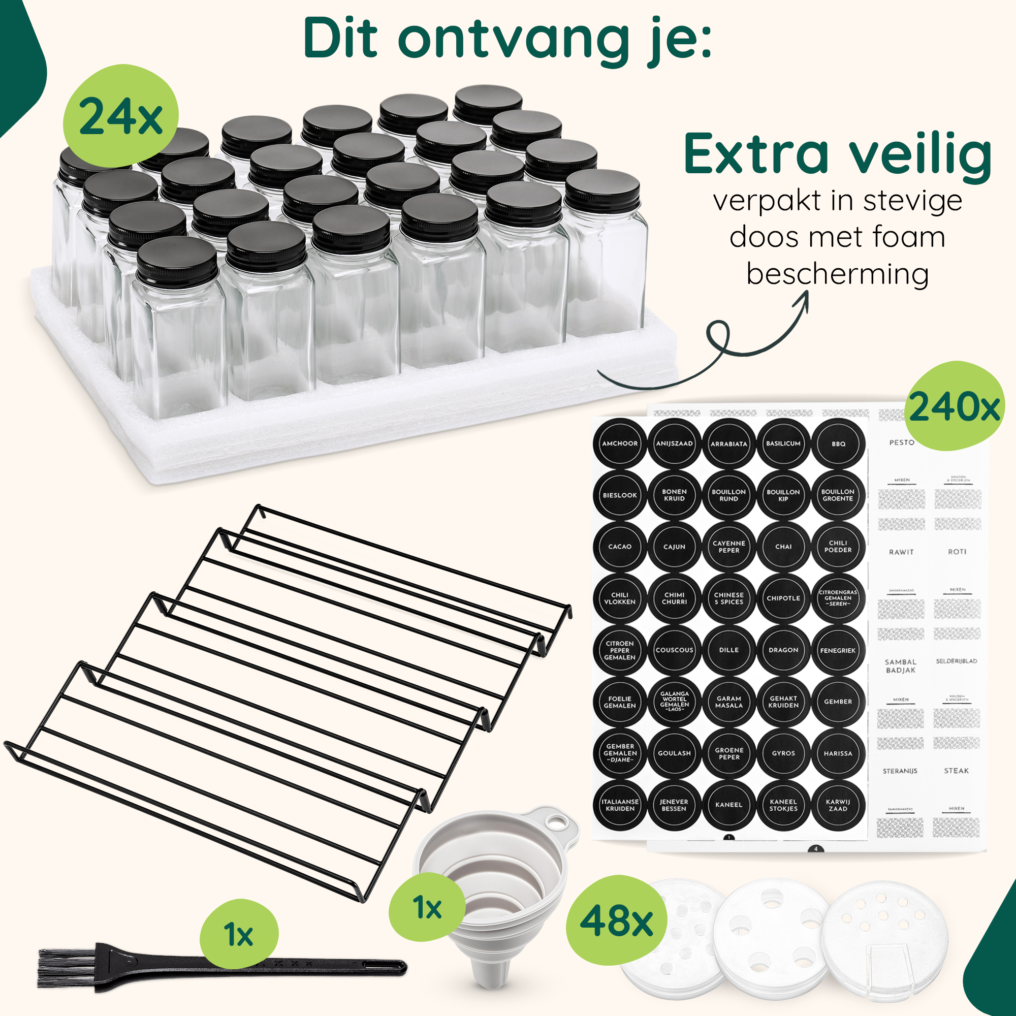 Kruidenrek lade organizer afbeelding 3